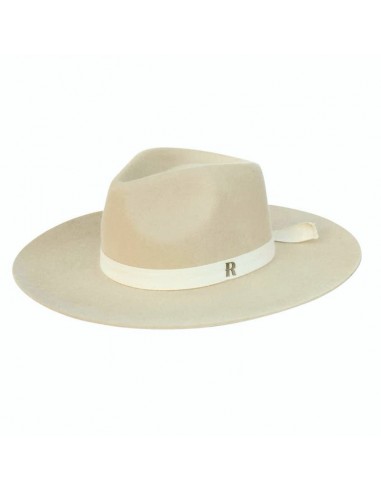 Shop Evie Cream Wide Brim Fedora Men by Raceu Hats - Raceu Hats Online
