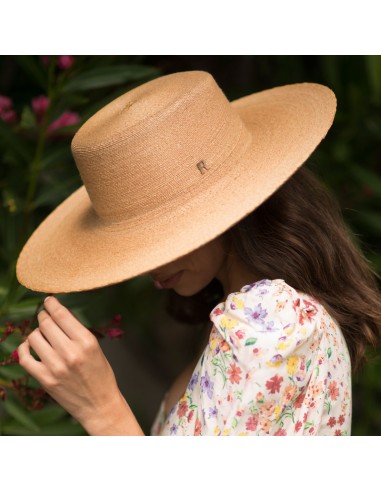 Cappello canotier elegante a tesa larga - Ideale per matrimoni - Raceu Hats  Online
