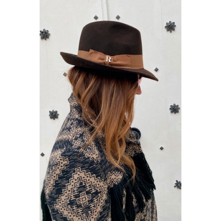 Brown Mission Hat for Women Short Wing - Raceu Hats Online