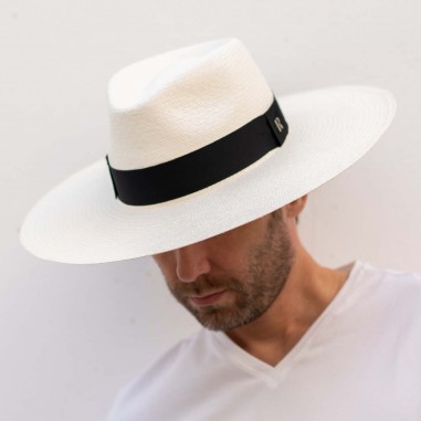 Conciso sabiduría coro Comprar Sombrero Panamá Hombre Ala Ancha Eva Blanco- Raceu Hats