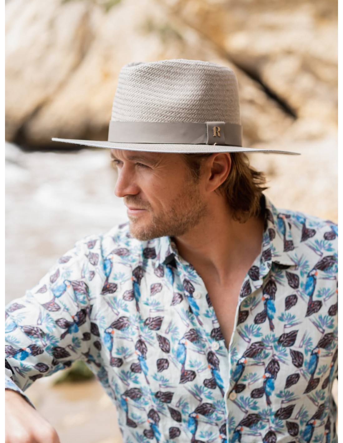 Florida Brown - Straw Hat for Men - Fedora Style - Raceu Hats Online