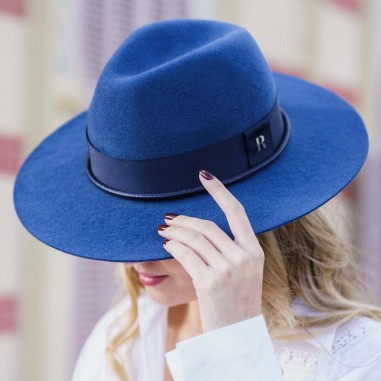 Pălărie Fedora din lână de lână din fetru pentru femei Blue Jeans Cruz - Blue Jeans Cruz - Blue Jeans Raceu Hats