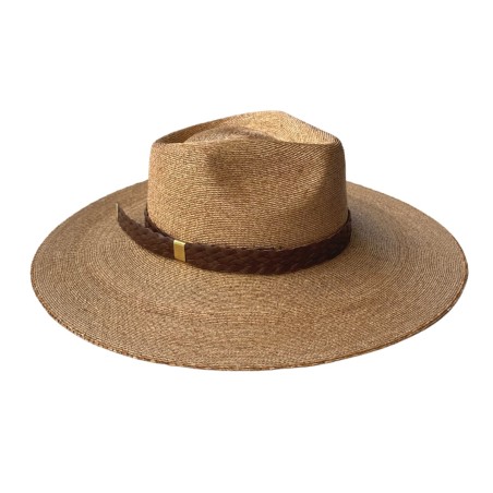 Sombrero Hombre Ala Corta en Pana color Marrón - JURI - Raceu Hats