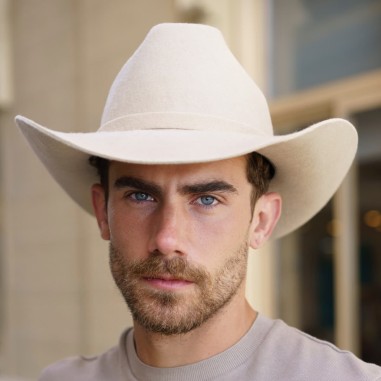 Dallas Cowboy Hat Men Beige - Cowboy Hats