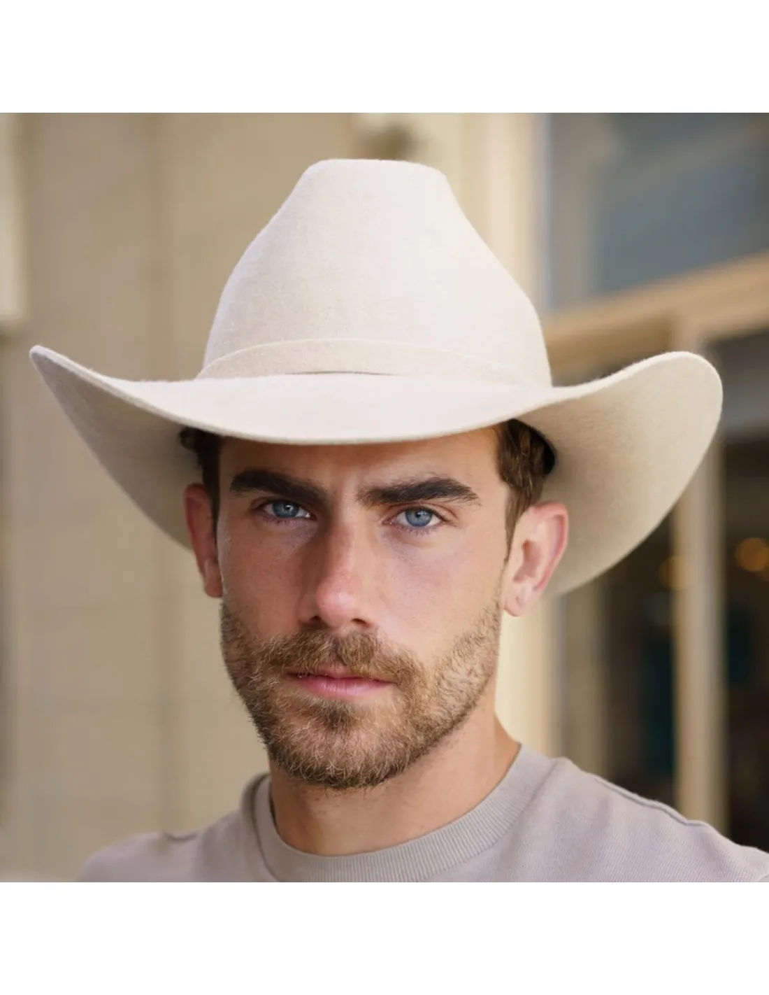 Dallas Cowboy Hat Men Beige