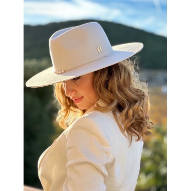 Sombrero Fedora Mujer: Elegancia y Estilo en 100% Fieltro de Lana Gris