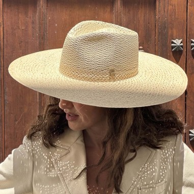 Élégance Intemporelle avec notre Chapeau Fedora Panama Tressé à la Main en Équateur en Paille Toquilla 100%