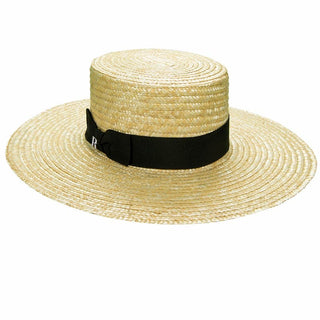 Sombrero Paja Saint Tropez - Canotier Ala Ancha - Sombrero Verano - Raceu Hats