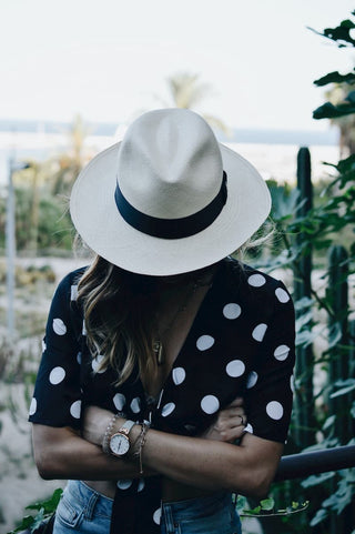 Sombrero Panamá Cuenca natural - Sombreros Panamá Clásicos