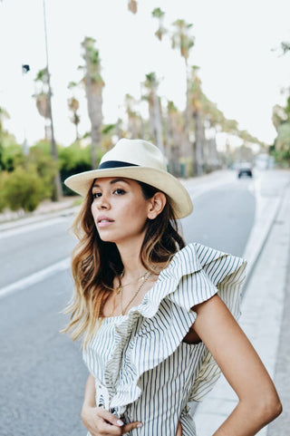 Sombrero Panamá Cuenca natural - Sombreros Panamá Clásicos