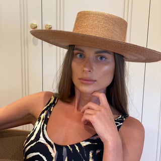 Sombrero Canotier Ala Ancha Puebla - Hecho en España - Raceu Hats