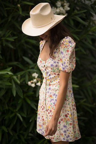 Cowboy Hat Dakota Beige - Sombrero de Paja Estilo Cowboy