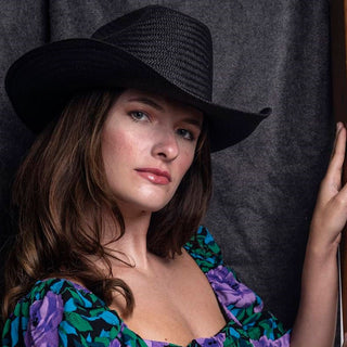 Sombrero Cowboy Dakota Negro - Sombreros de Mujer