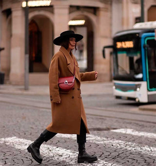 Sombrero Canotier Mujer Ala Ancha Color Negro en Fieltro de Lana - Hecho a Mano en España- Raceu Hats