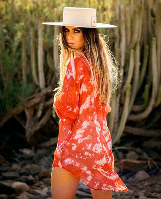 Sombrero Canotier Ala Ancha Paja de Palma - Sombreros de playa
