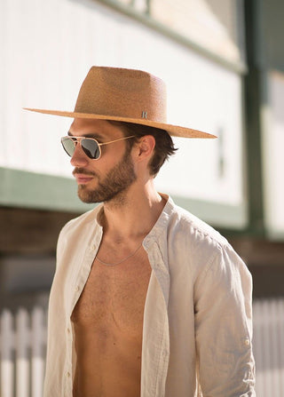 Sombrero Borsalino Hombre Amalfi - Fedora Ala Ancha - Sombreros Hombre