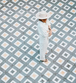 Sombrero de Novia Canotier Ala Ancha Florence - Sombreros para Boda - Especial Novias