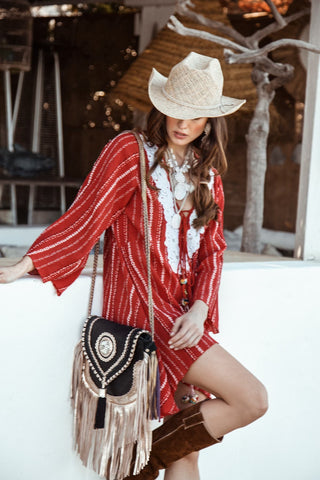 Sombrero Cowboy Dakota Algas Marinas - Sombreros Mujer