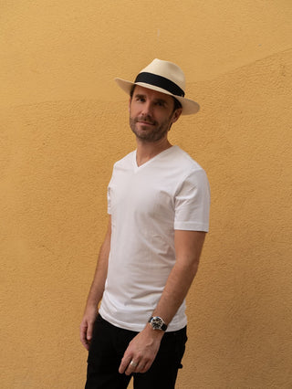 Sombrero Panamá Cuenca natural - Sombreros Panamá Clásicos