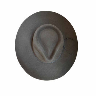 Sombrero Fedora Hombre en Fieltro de Lana Marrón Petra - Raceu Hats