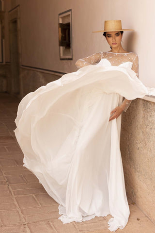 Sombrero de Novia Estilo Canotier Ala Ancha Puebla - Especial Sombreros de Bodas