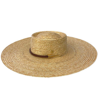 Sombrero de Paja Natural Ala Extra Ancha - Elegancia y Protección Solar al Alcance de tu Mano - Raceu Hats