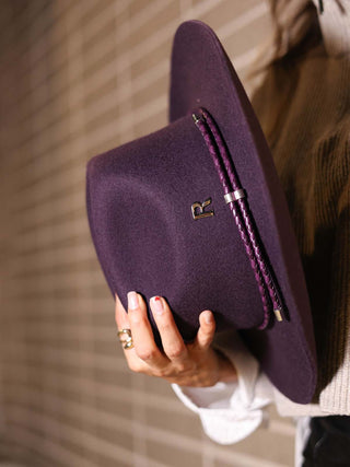Auténtico Estilo Vaquero con Nuestro Sombrero Cowboy en color Morado - Raceu Hats