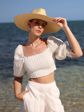 Auténtico Panamá Original estilo Fedora, un Sombrero Panamá Tejido a Mano con 100% Paja de Toquilla Natural - Raceu Hats