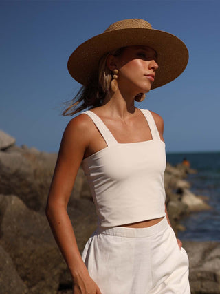 Elegancia Redefinida: Sombrero Panamá Estilo Fedora en Color Camel - Raceu Hats