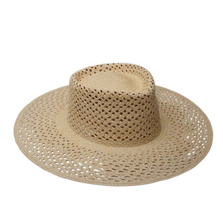 Sombrero Panamá Fedora Calado Hombre color Natural RIMINI - Raceu Hats