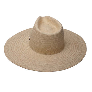 Sombrero Panamá Fedora Hombre Natural NAPOLES - Tejido a mano con 100% paja de toquilla natural en Ecuador - Raceu Hats