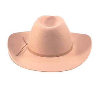 Sombrero Vaquero Hombre en Fieltro de Lana Color Cappuccino - Sombreros Cowboy - Raceu Hats