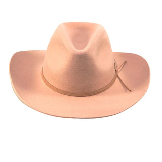 Sombrero Vaquero Hombre en Fieltro de Lana Color Cappuccino - Sombreros Cowboy - Raceu Hats
