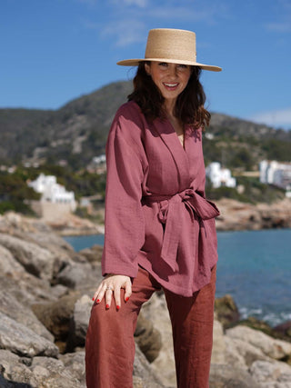 Sombrero Canotier Ala Media Raffia Fina - Estilo Mediterráneo y Elegancia Atemporal - Ala de 9 cm y copa de 9 cm - Raceu Hats