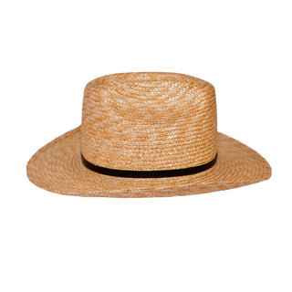 Sombrero Cowboys de Ala Corta en 100% Paja de Trigo - Ala de 8 cm y copa de 10 cm - Raceu Hats