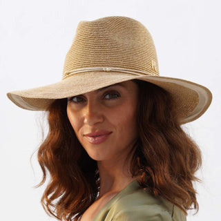 Sombrero Fedora Flexible CRETA - Artesanía Española con Alma Mediterránea - Ala de 9 cm y copa de 9 cm - Raceu Hats