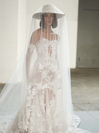 Sombrero de Novia Blanco Roto en Fieltro de Lana - Chaser: Elegancia y Detalles Vintage - Raceu Hats