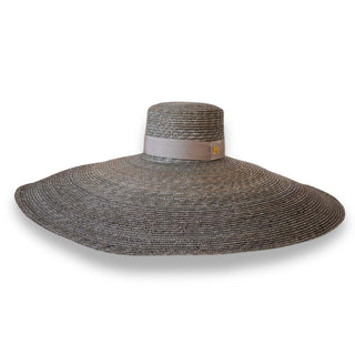 Sombrero Pamela Novia Ala XXXL Aqua THEA - Raceu Hats