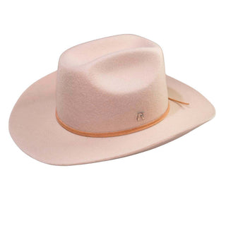 Sombrero Cowboy Mujer Beige KANSAS - Estilo Mediterráneo y Elegancia Atemporal  - Ala de 8 cm y copa de 10 cm - Raceu Hats
