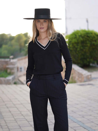 Sombrero Canotier Fieltro Lana Gris Perla - Hecho a Mano en España: Calidad que Perdura - Ala de 11,5 cm y copa de 10 cm - Raceu