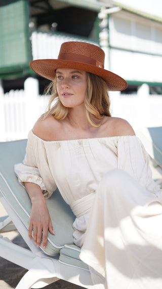 sombrero de mujer Canotier Padua
