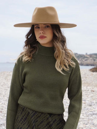 Sombrero Ala Ancha Fieltro de Lana GINGER - Raceu Hats