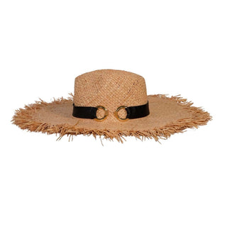 Sombrero Ala Ancha Moldeable Natural VIVARA - Raceu Hats