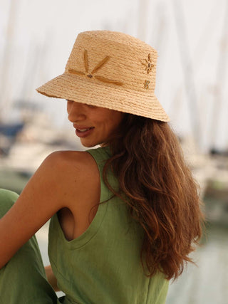 Sombrero Bucket Mujer Plegable RILEY - Raceu Hats