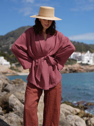 Sombrero Canotier Ala Media Raffia Fina SACRA - Raceu Hats