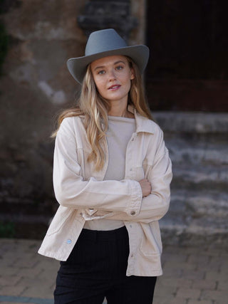 Sombrero Cowboy Mujer Gris KANSAS - Raceu Hats