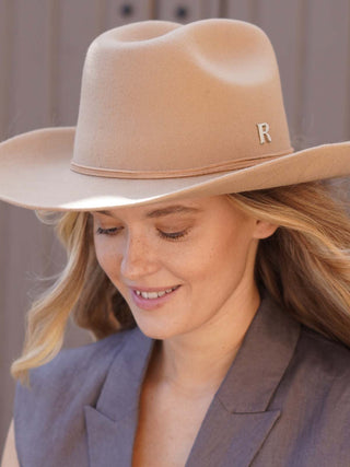 Sombrero Cowboy Mujer Taupe KANSAS - Raceu Hats