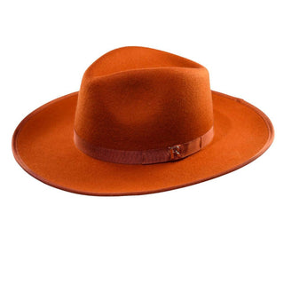 Sombrero Fedora Ala Rígida Amber MODENA - Raceu Hats
