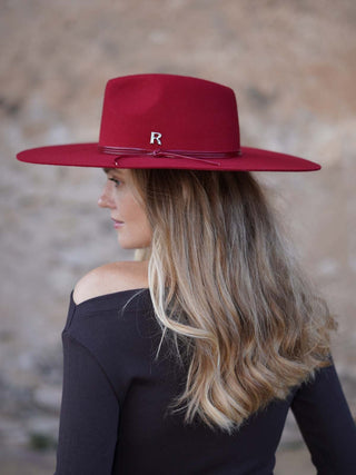 Sombrero Fedora Mujer Rojo GAUDI - Raceu Hats