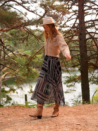 Sombrero Mujer Ala Ancha Fieltro de Lana Beige ALABAMA - Raceu Hats
